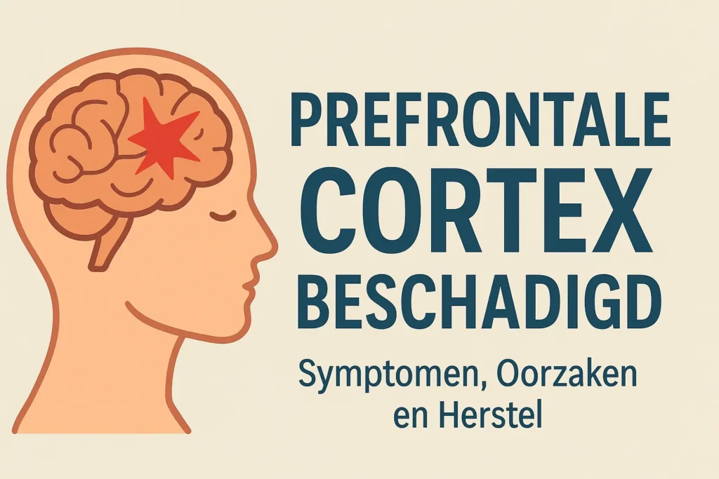 prefrontale cortex beschadigd