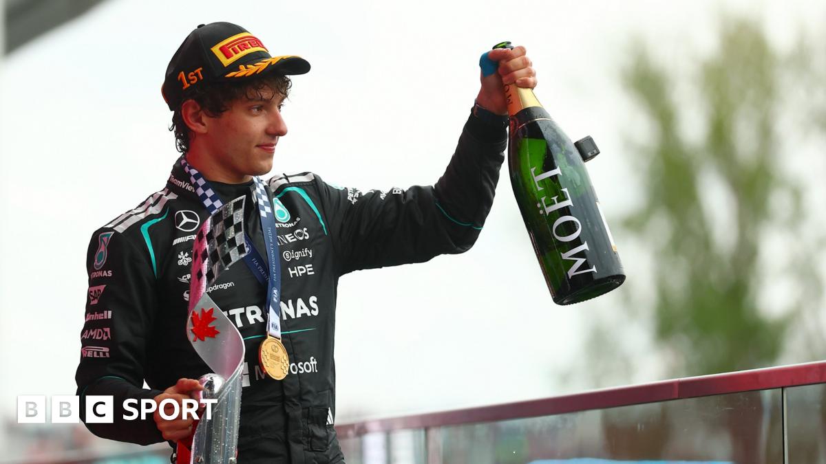 F1 Canadian Grand Prix result: Kimi Antonelli wins as George Russell retires