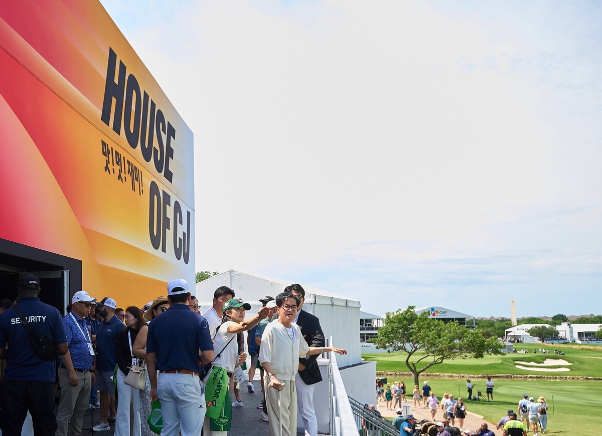 Voorzitter CJ Lee bezocht de CJ Cup in de Verenigde Staten en beloofde het K-Lifestyle platform uit te breiden